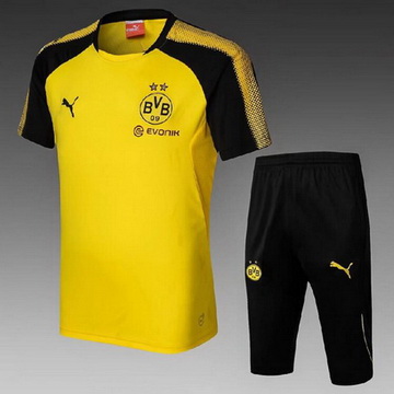 Maillot de Formation Borussia Dortmund Jaune-02 2017/2018