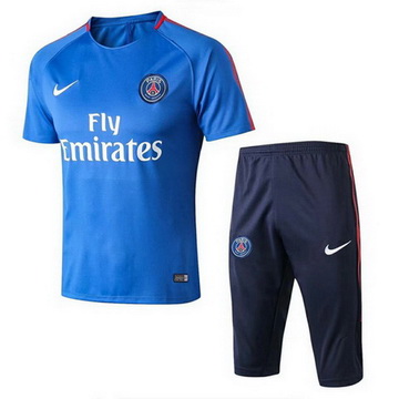 Maillot de Formation PSG bleu 2017/2018