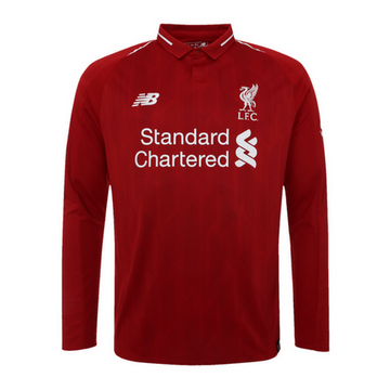 Maillot de Liverpool Manche Longue Domicile 2018/2019