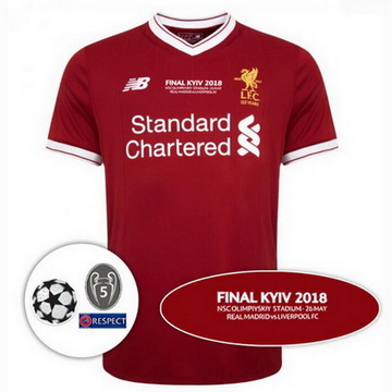 Maillot de Liverpool Ligue des champions finale 2017/2018