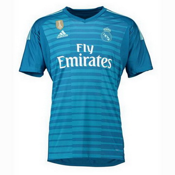 Maillot de Real Madrid Gardien Bleu 2018/2019