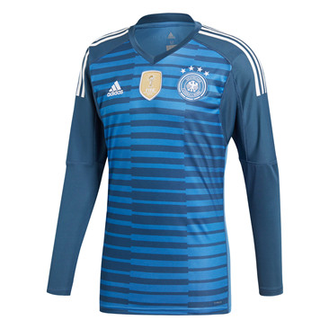 Maillot Allemagne Blue Goalkeeper Coupe du monde 2018
