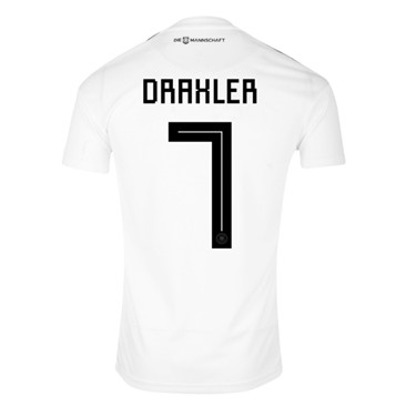 Maillot Allemagne Draxler 7 Domicile Coupe du monde 2018
