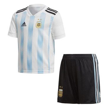 Maillot Argentine Domicile Enfant Coupe du monde 2018