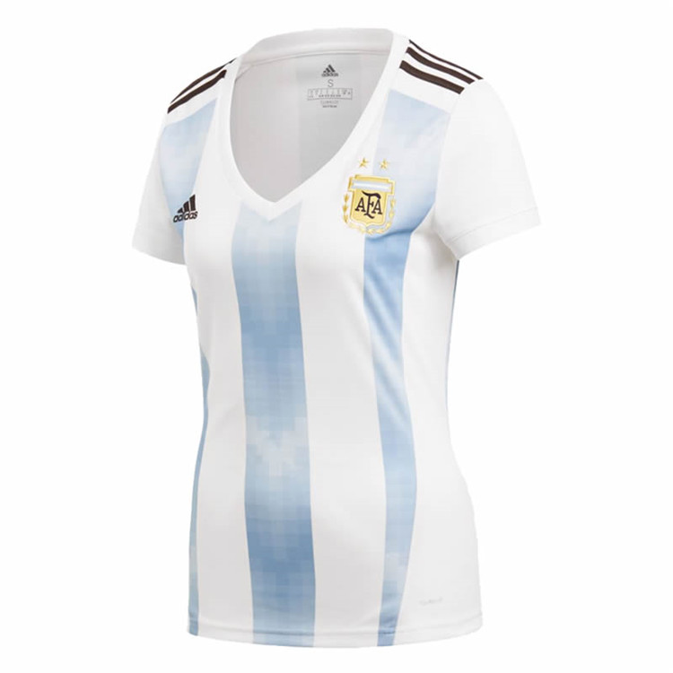 Maillot Argentine Domicile Femme Coupe du monde 2018