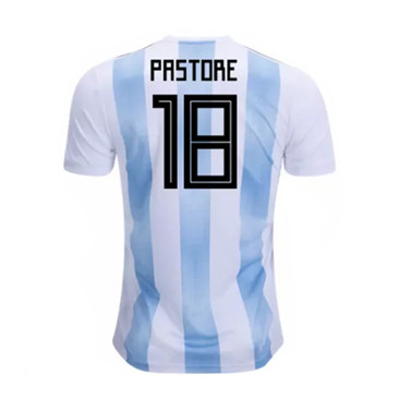 Maillot Argentine Pastore 18 Domicile Coupe du monde 2018