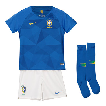 Maillot Bresil Exterieur Bebe Coupe du monde 2018