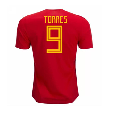 Maillot Espagne Torres Domicile Coupe du monde 2018
