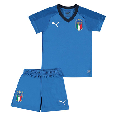 Maillot Italie Domicile Enfant Coupe du monde 2018