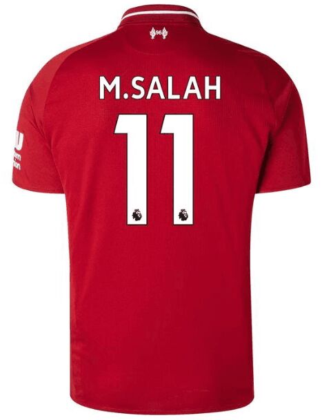 Maillot De Liverpool Mohamed Salah Domicile 2018/2019