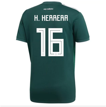 Maillot Mexique 16 H. HERRERA Domicile Coupe du monde 2018