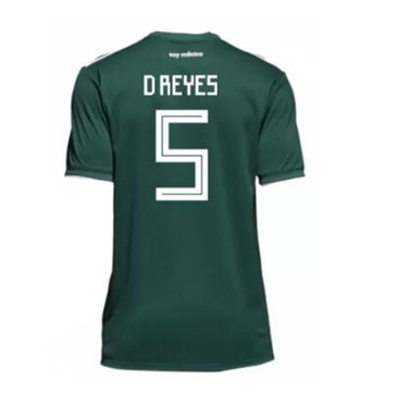 Maillot Mexique Domiciles Oribe Diego Reyes 5 Coupe du monde 201