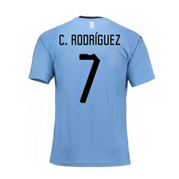 Maillot Uruguay C.Rodríguez Domicile Coupe du monde 2018