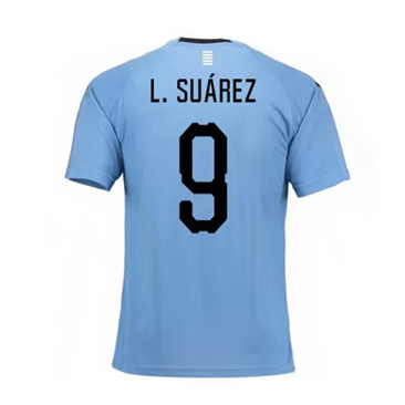 Maillot Uruguay L.Suarez Domicile Coupe du monde 2018