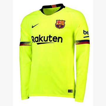 Maillot de Barcelone Manche Longue Exterieur 2018/2019