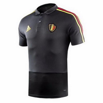 Maillot de Polo Belgique Noir 2018/2019