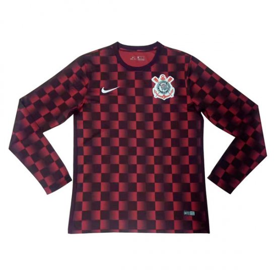 Maillot Corinthians Manche Longue Rouge 2019 2020