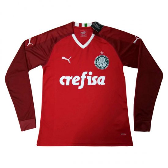 Maillot Palmeiras Manche Longue Gardien Rouge 2019 2020