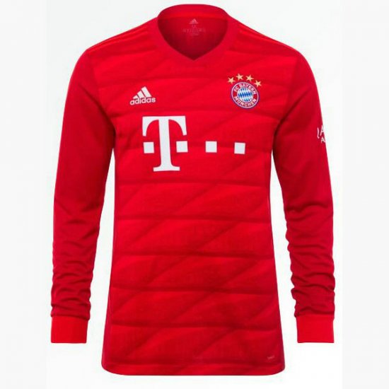 Maillot Bayern Munich Manche Longue domicile 2019 2020