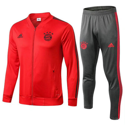 Veste de foot Bayern Munich rouge-01 2018 2019