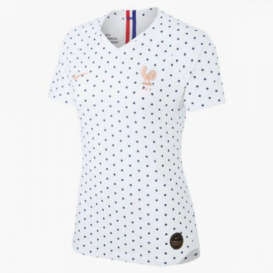 Maillot France Femme Exterieur Coupe du monde 2019