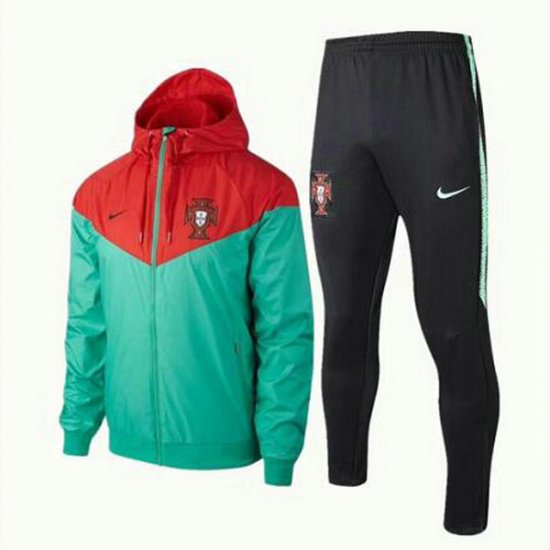 Veste de foot Portugal Vert 2018 2019