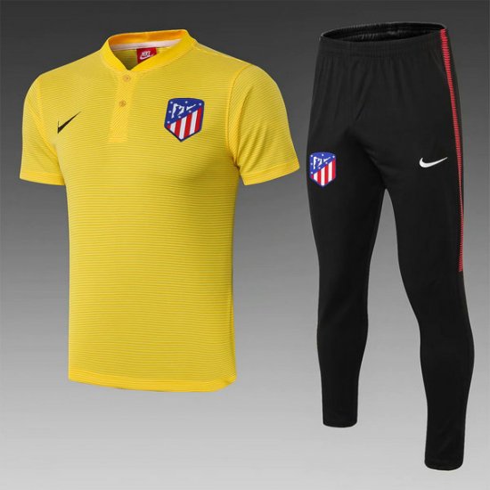 Maillot Polo Atletico de Madrid Jaune 2019 2020