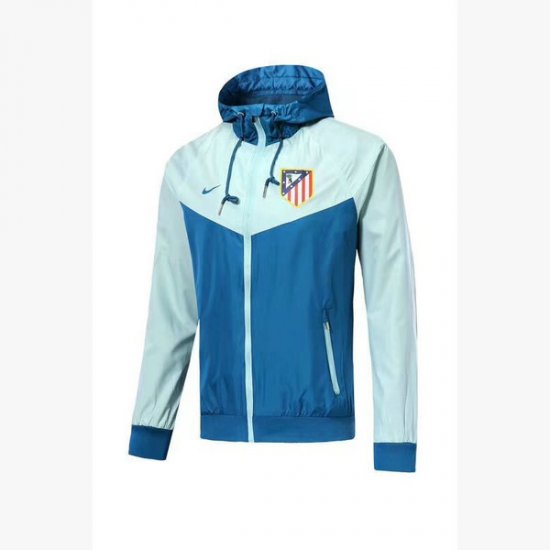 Veste de foot Atletico de Madrid Bleu-01 2018 2019