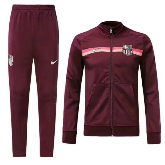 Veste de foot Barcelone Rouge-01 2018 2019