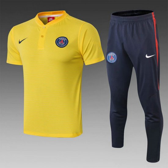 Maillot Polo PSG Jaune 2019 2020