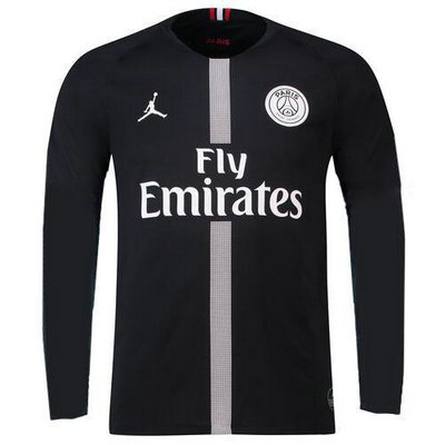 Maillot PSG Manche Longue Troisieme 2018 2019