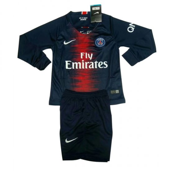 Maillot PSG ML Enfant Domicile 2018 2019