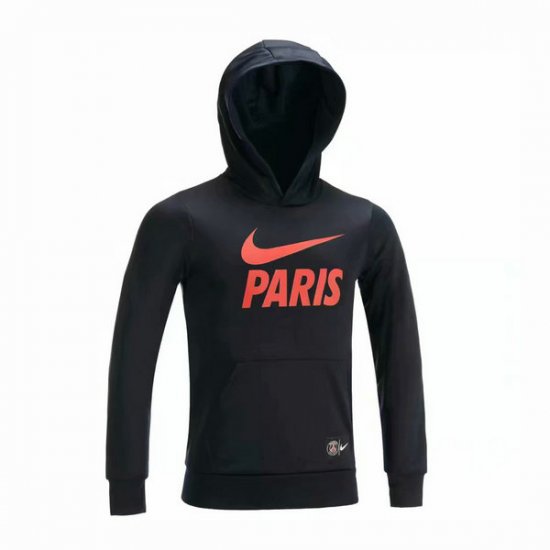 Veste de foot PSG bleu marine-01 2018 2019