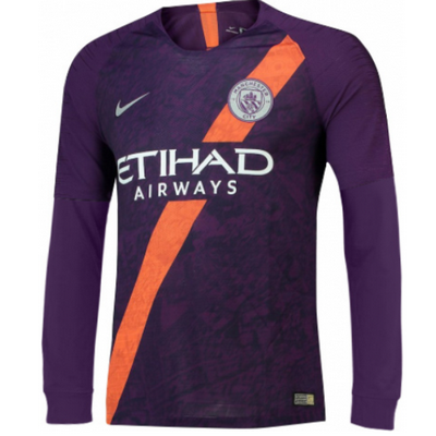 Maillot Mancheste City Manche Longue Troisieme 2018 2019