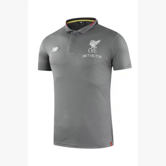 Maillot Polo Liverpool Gris 2018 2019