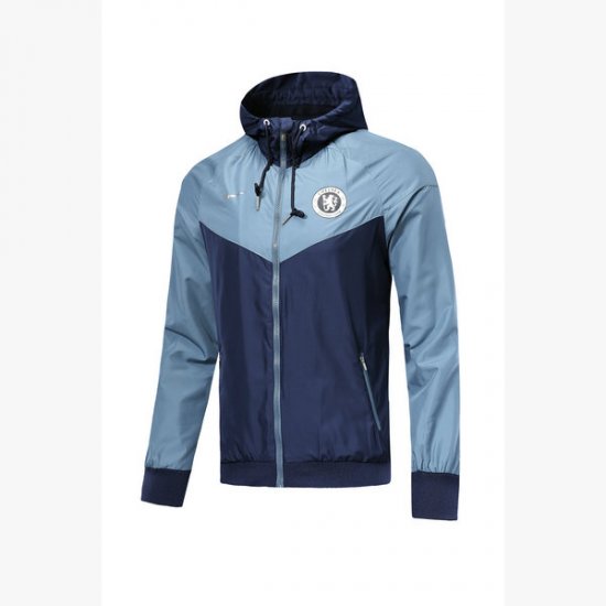 Veste de foot Chelsea Bleu-02 2018 2019