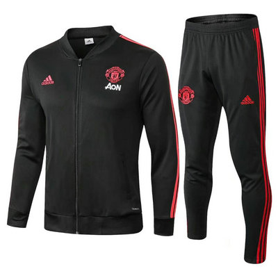 Veste de foot Manchester United Noir-01 2018 2019