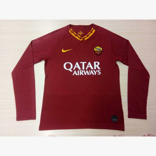 Maillot AS Roma Manche Longue Domicile 2019-2020