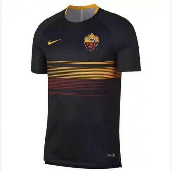 Maillot avant-match AS Roma Noir 2018 2019