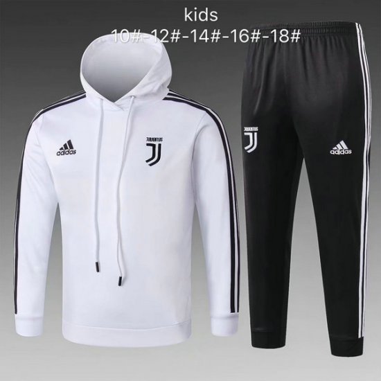 Maillot Formation ML Enfant Juventus Blanc-01 2018 2019