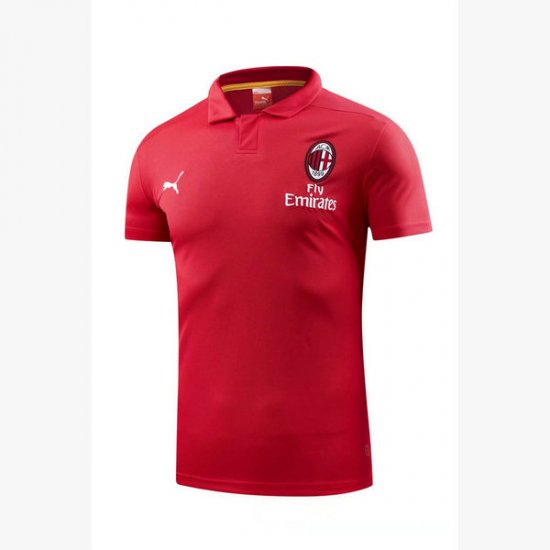 Maillot Polo AC Milan Rouge 2018 2019