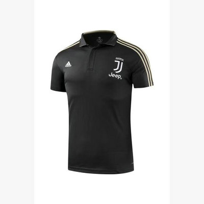 Maillot Polo Juventus Noir-01 2018 2019