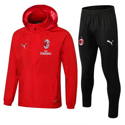 Veste de foot AC Milan Rouge 2018 2019