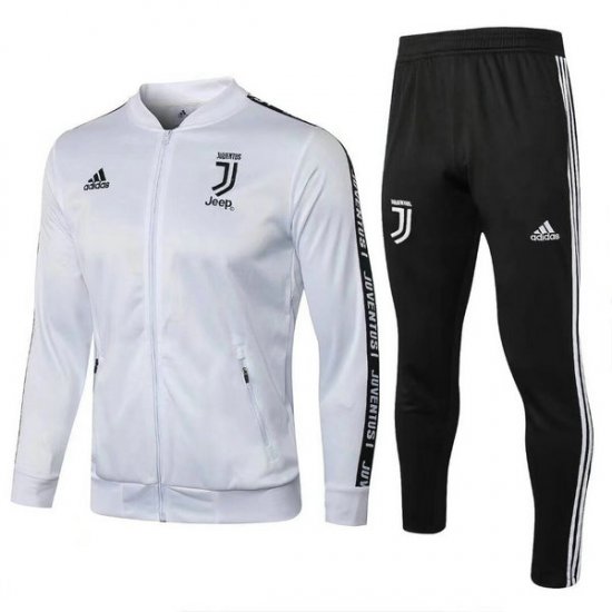 Veste de foot Juventus Blanc-01 2018 2019