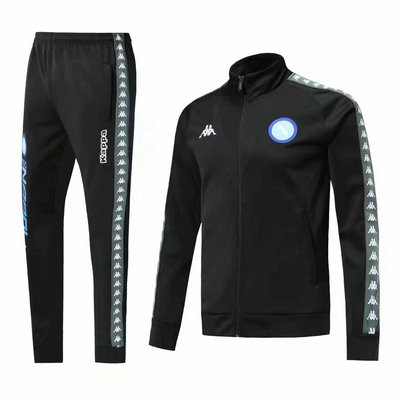 Veste de foot Napoli Noir 2018 2019