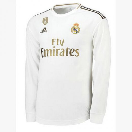 Maillot Real Madrid Manche Longue Domicile 2019 2020