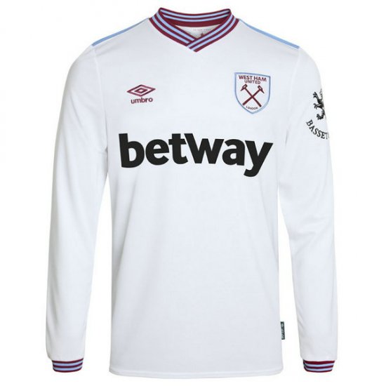 Maillot West ham Manche Longue Exterieur 2019 2020