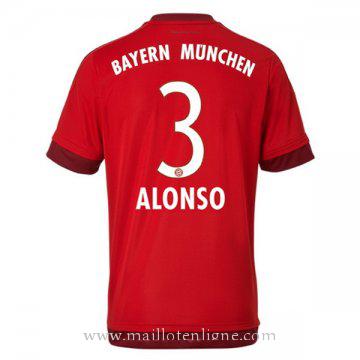 Maillot Bayern Munich ALONSO Domicile 2015 2016