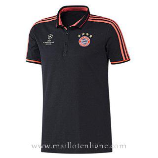 Maillot Bayern Munich Champion polo Noir 2016