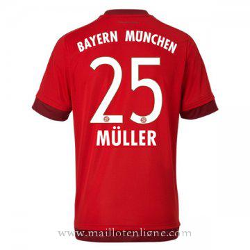 Maillot Bayern Munich MULLER Domicile 2015 2016